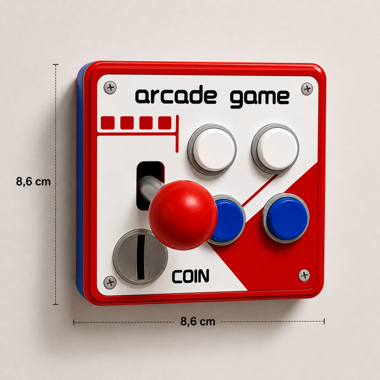 Mini Arcade Interruptor Retro