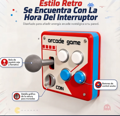 Mini Arcade Interruptor Retro