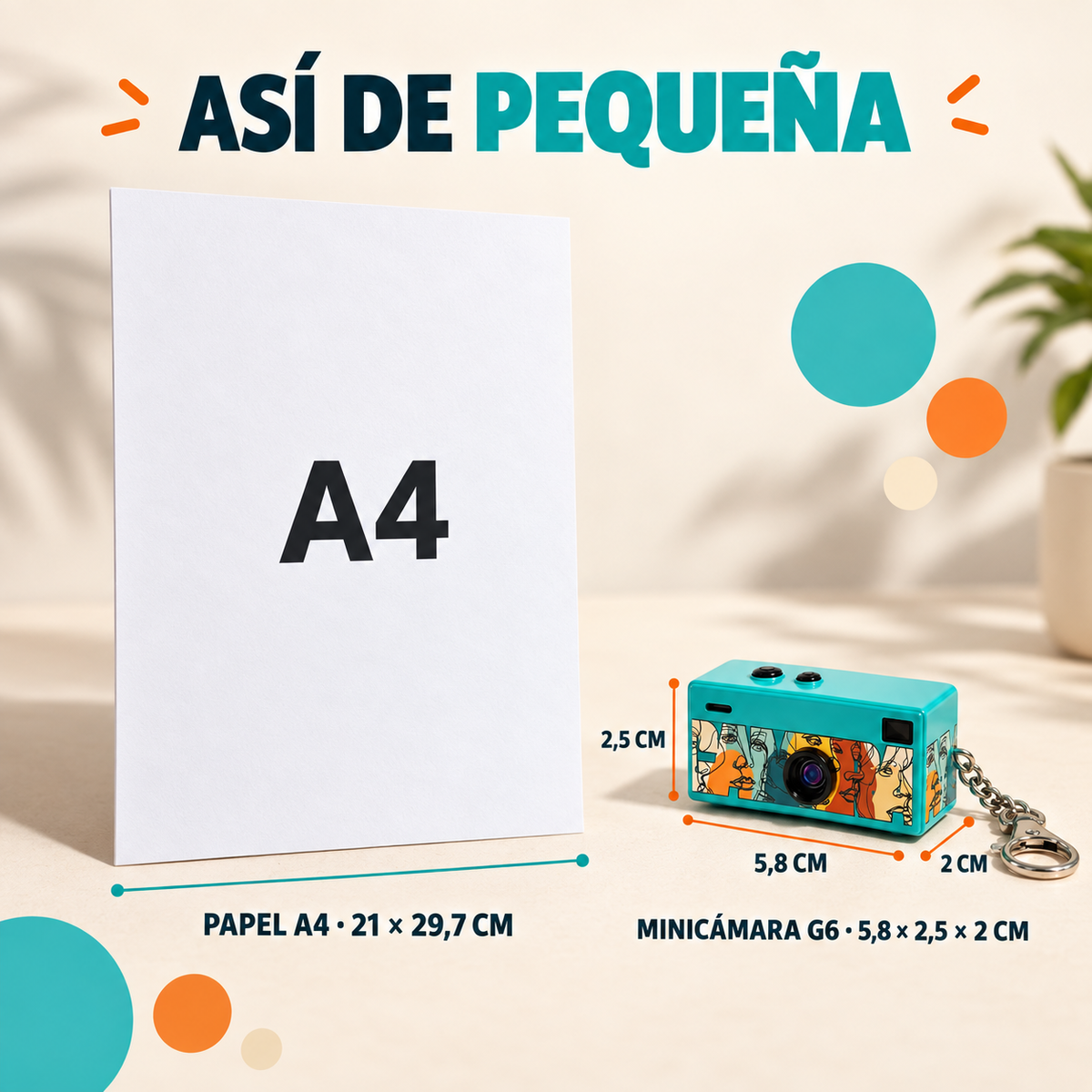 Mini Camera Retro